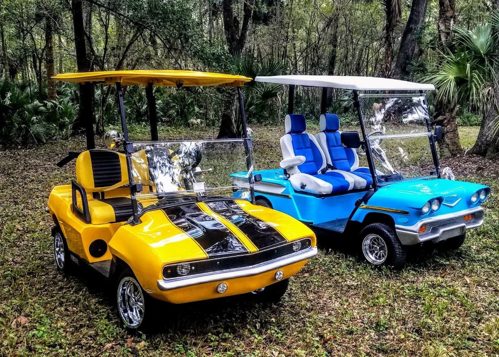 old camaro golf cart body kit for club car or ezgo